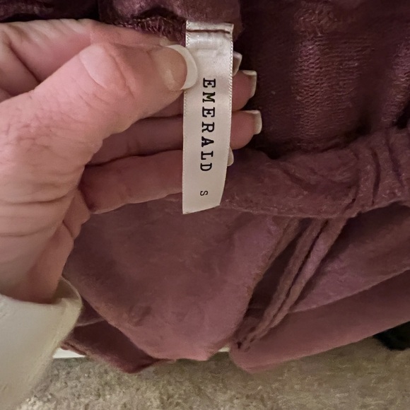 Emerald. Pink Pantsuit, set. Women’s (S) - Picture 3 of 4